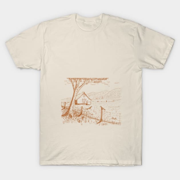 The Back Country T-Shirt by squarepear